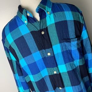 Chaps | flannel plaid button up